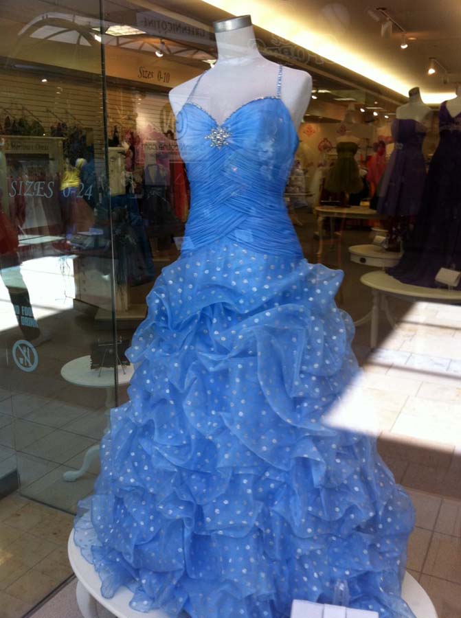 Blue Prom Dress