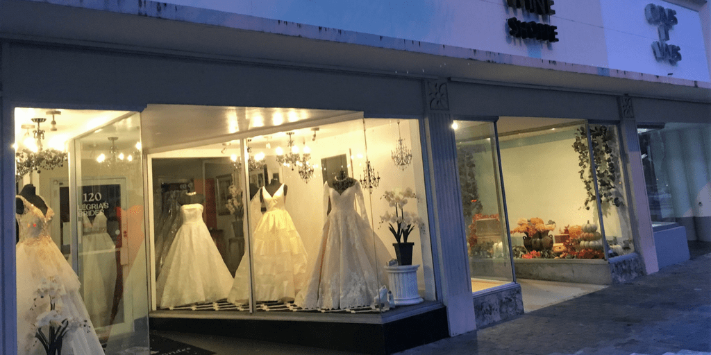 Bridal Shop store front