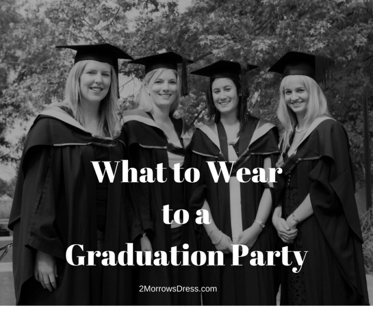 things to wear to a graduation party