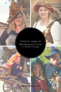 What to Wear at Renaissance Faire on Peasant's Wages