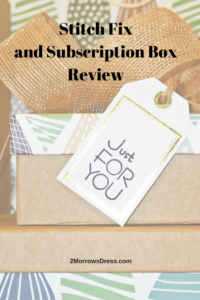 Stitch Fix Subscription Box Review