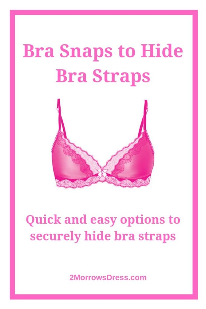 Bra Snaps to Hide Bra Straps – 2Morrows Dress