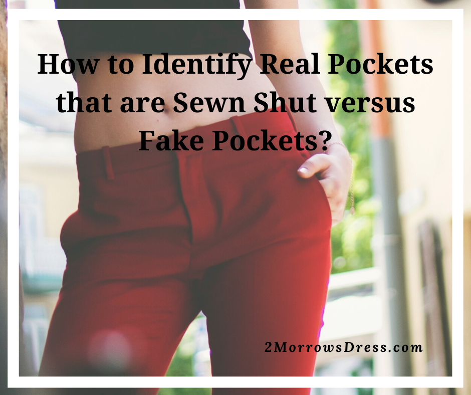 Why do we not have pockets in a salwar-kameez?