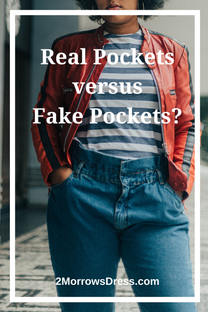 Fake pockets in women's clothing are just downright frustrating. It's  something that's assumed to not be a functional factor in a garment.  Needless to say I didn't buy this jacket. : r/assholedesign